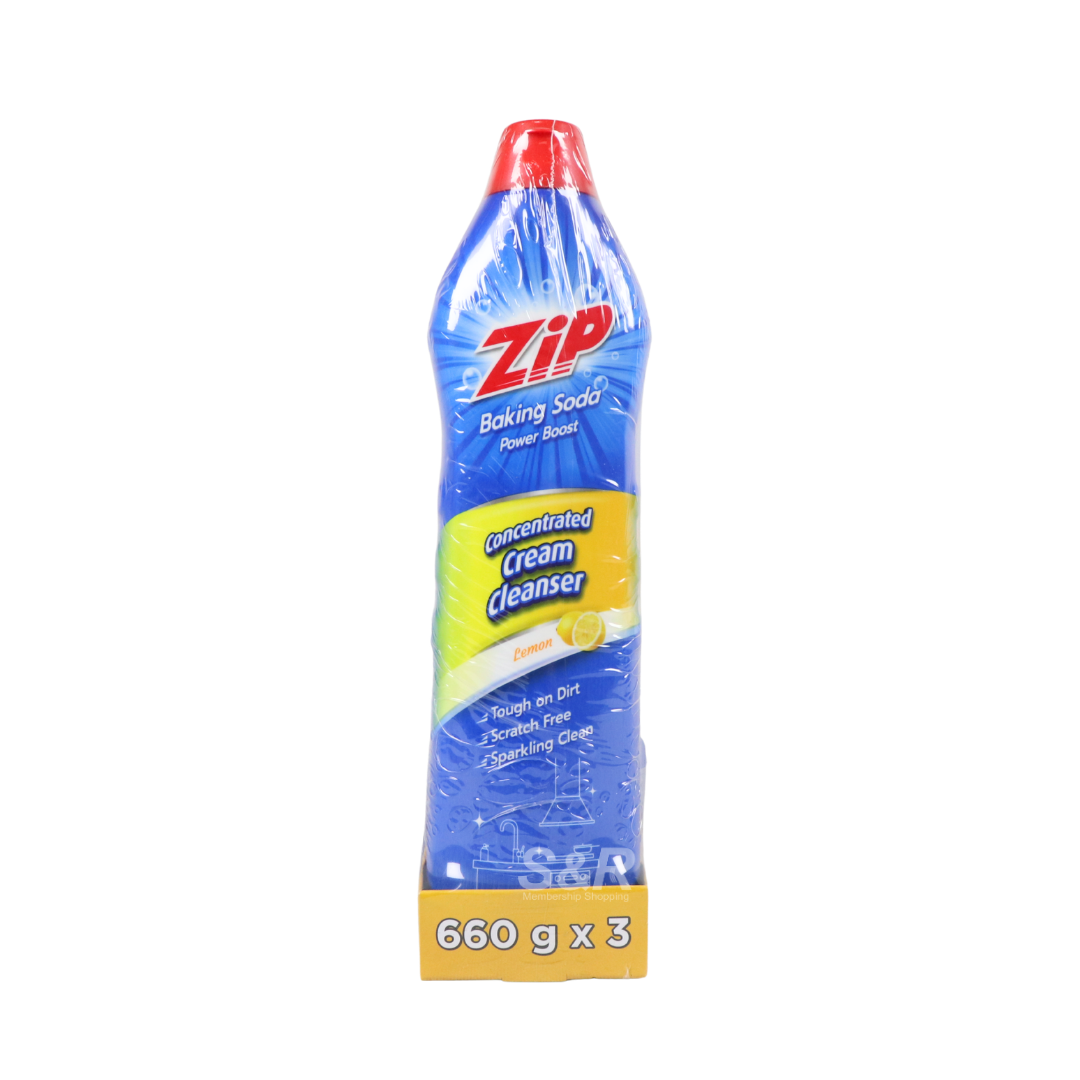 Zip Concentrated Cream Cleanser 3pcs x 660mL